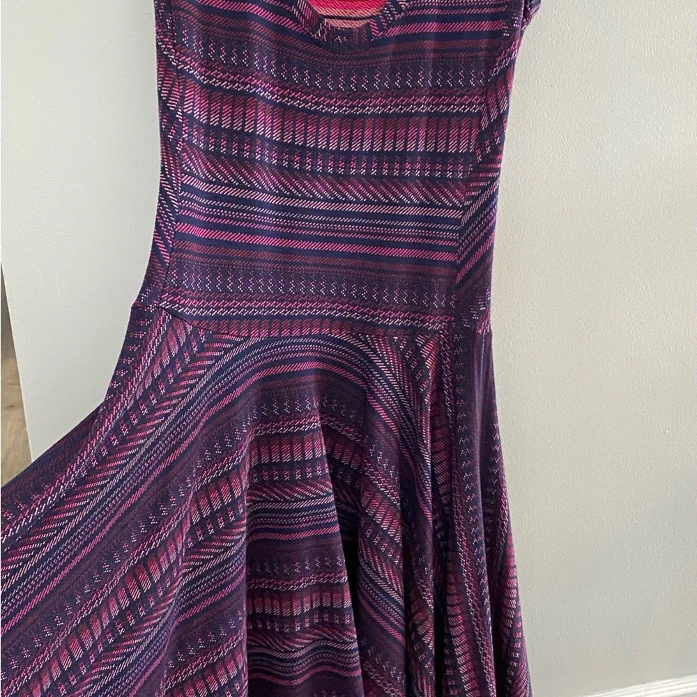 BCBG MaxAzria asymmetrical dress with open back size XXS - Picture 3 of 5